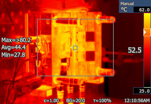 IR-ThermalSytem Camera vision. Infrared camera (IR Camera) for Plastic Industry