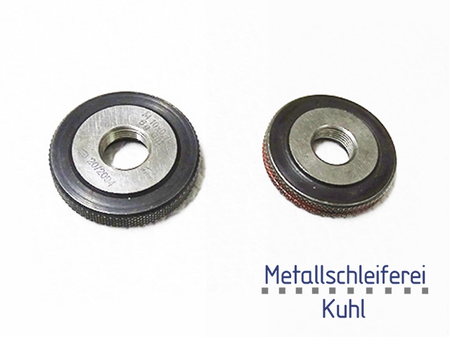 Thread Ring Gauge in Plastic Industry by Metallschleiferei Kuhl GmbH