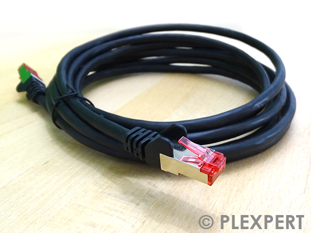 Patch cable in Injection Molding